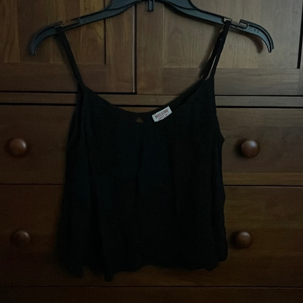 Cropped Flowy Tank
